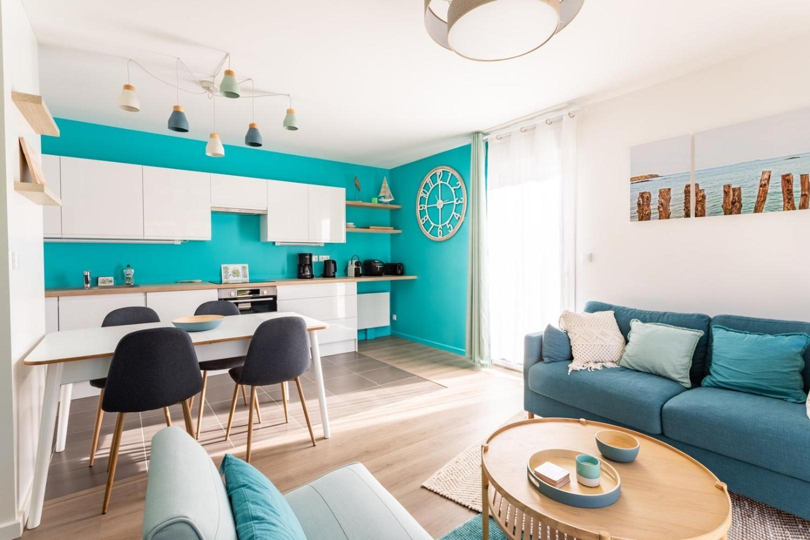 Le Celadon - Joli T3 Moderne - 2 Chambres Avec 캉칼 외부 사진